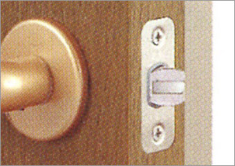 ドアラッチ　R用錠（丸座用）　<font color=#ff0000>現在ご使用中のものには、TM-51又はTW･X-51の刻印あり。</font>